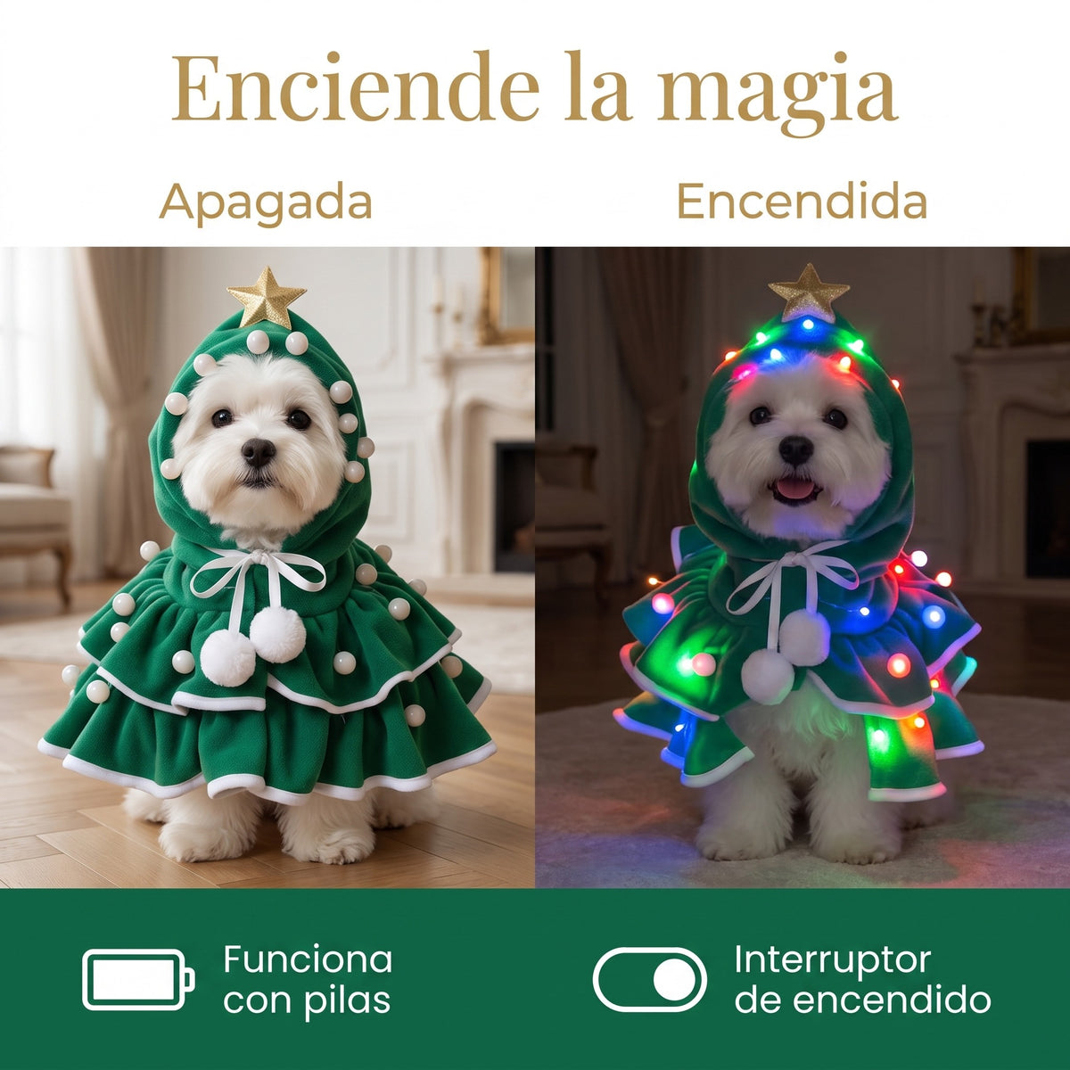 Enciende la magia: luces LED