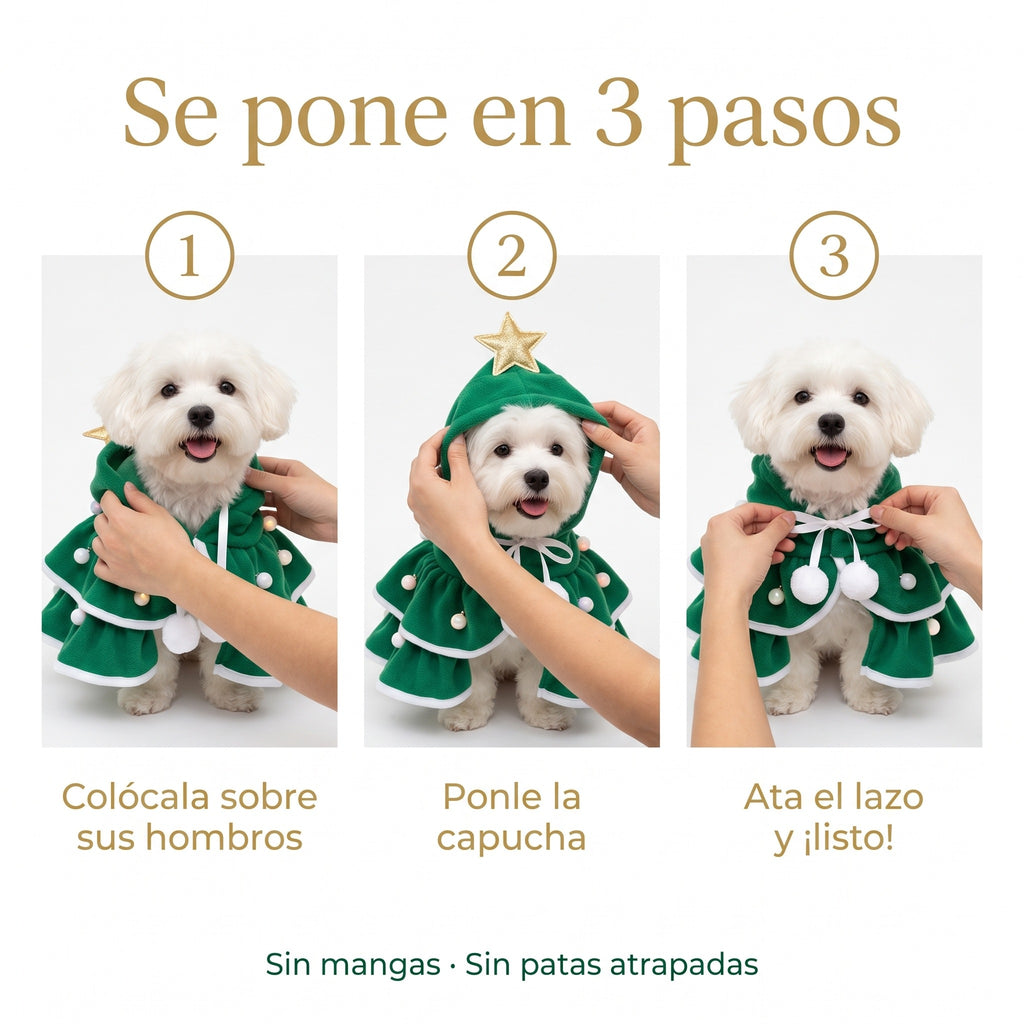 Se pone en 3 pasos